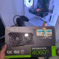 کارت گرافیک 4060ti oc 8gb dual اکبند