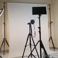 فون مخملی سفید و طوسی سایز ۲در۳ متر