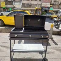کباب پز گازی ذغالی دوگانه سوز|اجاق گاز و لوازم برقی پختوپز|تهران, پامنار|دیوار