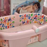 تخت وگهواره کنار مادر/ وان حمام تاشو همراه یک هدیه|اسباب و اثاث بچه|خرمدره, |دیوار