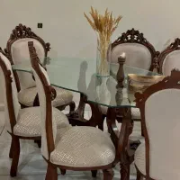 بورس مبل و نهار خوری های ست آکبند طرح دار فرانسوی|مبلمان خانگی و میز عسلی|کرمانشاه, |دیوار