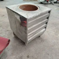 تنور سنتی لواش رستورانی با مشعل