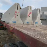 نیوجرسی مسلح بتنی ۴ متری مفصلی|مصالح و تجهیزات ساختمان|احمدآبادمستوفی, |دیوار