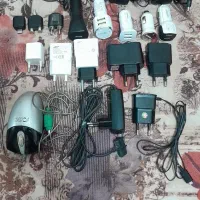 تعدادی کابل شارژ وکابل کامپیترو وکلگی وهنذفری و...