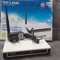 مودم وای‌فای TP LINK تی پی لینک سالم با کارتن