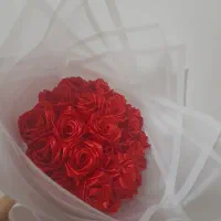 گل با روبان
