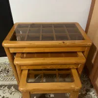 میز عسلی سه تیکه