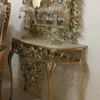 آیینه و شمعدان در حد نو