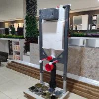 فلاش تانک و استراکچر (فلاش تانک توکار)|لوازم سرویس بهداشتی|لاهیجان, شیشه گران|دیوار