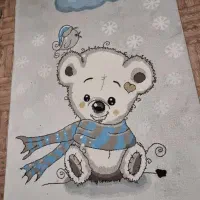 ست فرش و‌پرده و‌لوستر کودک