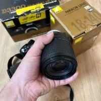 دوربین فیلم وعکس نیکون مدل d3300به همراه لنز 18-55|دوربین عکاسی و فیلم‌برداری|تهران, نارمک|دیوار