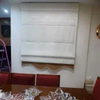 پرده رومن ‌شاین طلایی