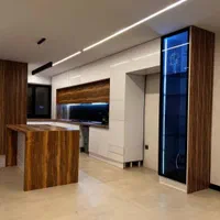 کابینت آشپز خانه/سفید گردویی|مصالح و تجهیزات ساختمان|بومهن, |دیوار