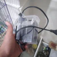 اکواریوم شیشه خم با کل لوازم|ماهی|نسیم‌شهر, |دیوار