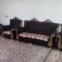 فروش فوری مبل ۷نفره|مبلمان خانگی و میز عسلی|مسجد سلیمان, |دیوار