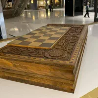 تختهنرد و شطرنج چوب گردو دور منبت|اسباببازی|تهران, چیتگر جنوبی|دیوار