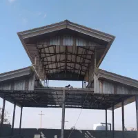 جوشکاری آهنگری  اسکلت سقف شیروانی