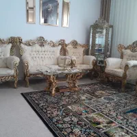 مبل سلطنتی ۹ نفر|مبلمان خانگی و میز عسلی|الیگودرز, |دیوار