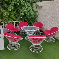 مبلمان میز و صندلی میزوصندلی باغ ویلا باغچه