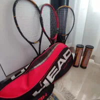 راکت تنیس با ساک تنیس