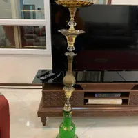 قلیان عربی تنه فلزی با شلنگ چرم دست دوز|کلکسیون و سرگرمی|تهران, جابری|دیوار