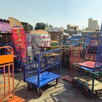 چهار چرخ پاپ مارکت گاری دستی برند حمل بار ضمانتی|ابزارآلات|تهران, شهید رجایی|دیوار