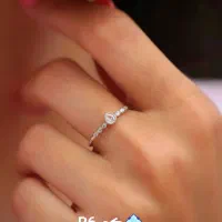 انگشتر نقره مینیمال جواهری|جواهرات|لاهیجان, انقلاب|دیوار