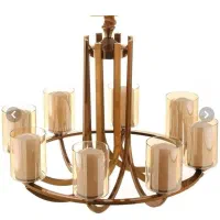 لوستر فوق العاده زیبا|لوستر و چراغ آویز|بهارستان, |دیوار