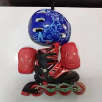 اسکیت قرمز مناسب سن 10تا11سال