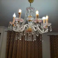 لوستر ۷شاخه کریستال|لوستر و چراغ آویز|پرند, فاز ۰|دیوار