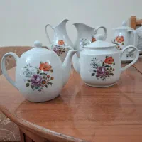 سرویس و پارچ وقندان|ظروف سرو و پذیرایی|رشت, لاکانی|دیوار