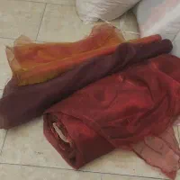 حریر شیشه ای رنگی