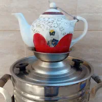 سماور 40 لیتری سالم سالم با پایه