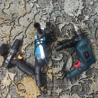 دریل شارژی و دریل سیمی و مینی سنگ