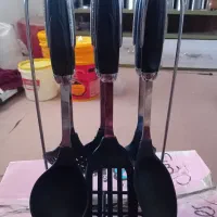 سرویس کفگیر و قندان نو|ظروف سرو و پذیرایی|بابکان, |دیوار