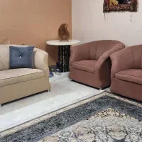 مبل هفت نفره اسکلت بسیار محکم پارچه درجه یک|مبلمان خانگی و میز عسلی|شیراز, زرهی|دیوار