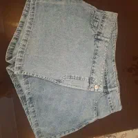 شلوارک لی دامنی