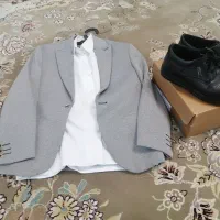 کت و شلوار به همراه کفش|لباس|کبودرآهنگ, |دیوار