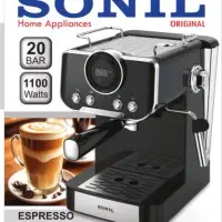 فروش اسپرسوساز Sonil پمپ ایتالیایی 20 بار|سماور، چای‌ساز، قهوه‌ساز|اصفهان, نقش جهان|دیوار