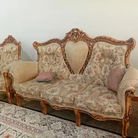 مبلمان سلطنتی ۹ نفره همراه با نهار خوری ۶ نفره