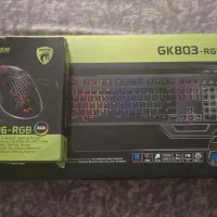 ست ماوس و کیبورد گیمینگ گرین GM606 و Gk803