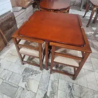 ناهارخوری کمجا ۴ نفره مربع