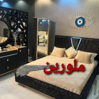 تخت ودراور پاتختی|تخت و سرویس خواب|بیرجند, |دیوار