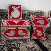 ست زیبابرای جهیزیه|صنایع دستی و سایر لوازم تزئینی|نیر (یزد), |دیوار