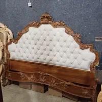 سرویس خواب دونفره یاقوت تمام چوبی|تخت و سرویس خواب|تهران, یافت آباد جنوبی|دیوار