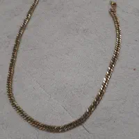 فروش گردنبند مردانه طلایی رنگ ثابت و تعدادی آچار