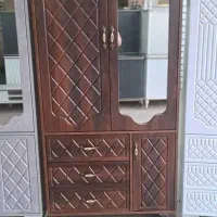 کمدلباس، کمد لباس ۲درب وکیوم مدل الماس عرض ۹۵ سانت|جاکفشی، کمد، دراور|اردبیل, |دیوار