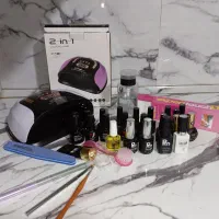 یووی در حد نو با کارتن و تعدادی لوازم کاشت ناخن|آرایشی، بهداشتی، درمانی|ابهر, |دیوار