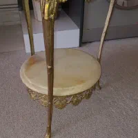 میز تلفن برنز