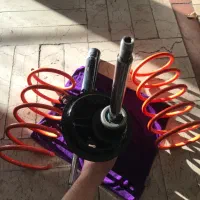 کمک پوسته کوتاه kds و فنر لنزو